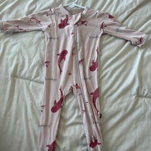 Pink Shark Kite Baby Sleeper